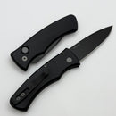 Pro-Tech Duke Black Aluminum Handle & DLC MagnaCut DUKE2103