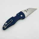 Spyderco MicroJimbo Blue G-10 & CPM-SPY27 C264GPCBL