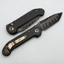 Microtech Marfione Select LUDT Gen III w/ Carbon Fiber Handle & Baker Forge Coppermai Tanto 1136-16MS1