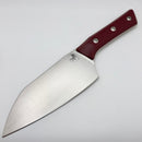 Microtech Santoku 6" Merlot G-10 Handle w/ Stonewash M390MK 3200-10MR
