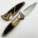 Microtech Socom Elite Auto Tan Handles w/ S/E Stonewash 160A-10TA