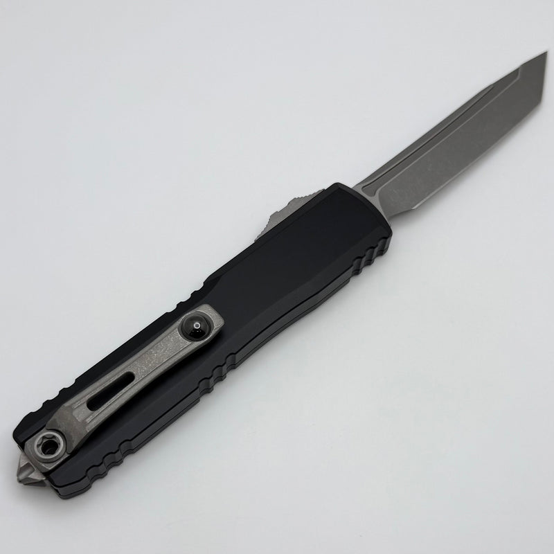 Microtech Ultratech Gen IV T/E Apocalyptic Standard w/ Black Handle 11234-10AP