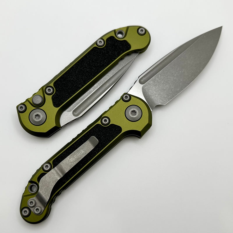 Microtech Knives LUDT Gen III Apocalyptic Drop Point w/ OD Green Handle 1135-10APOD ONE PER HOUSEHOLD