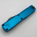 Microtech Ultratech Gen IV D/E Apocalyptic Standard w/ Turquoise Handle 11224-10APTQ