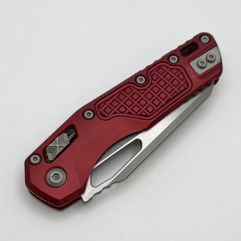 Microtech Knives MSI RAM LOK Merlot Frag Aluminum & Apocalyptic M390MK 210-10APFRMR