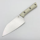 Microtech Santoku 4.2" Ivory G-10 Handle w/ Stonewash M390MK 3300-10IV
