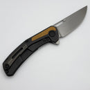 Tactile Knife Co Archer Feathered w/ Micarta Inlaid Titanium Framelock w/ MagnaCut