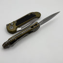 Microtech Knives LUDT Gen III Apocalyptic Drop Point w/ OD Green Handle 1135-10APOD