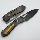 Remette RT Agile Peregrine Falcon w/ Black Titanium Handles & DLC M390 RTCZ-B