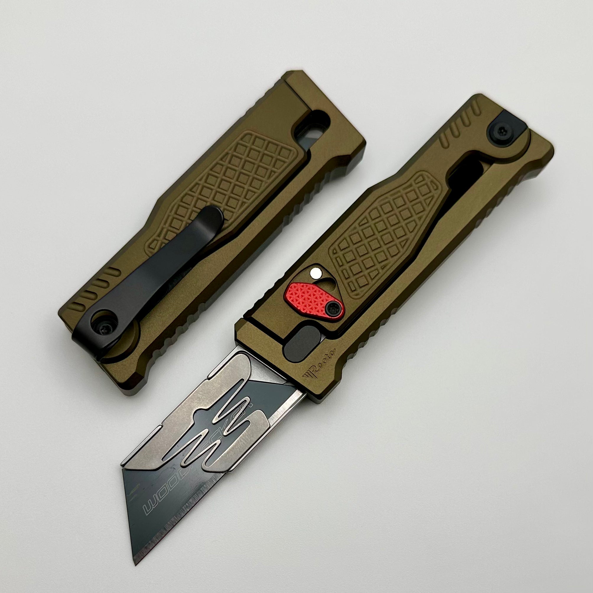 Exo Lock Pattern Reate EXO-U Utility Diamond Pattern Copper Aluminum Handle