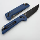 North Mountain Blade Chop2 w/ Blue G-10 Handles & Black D2