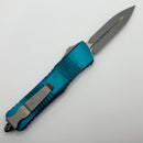 Microtech Combat Troodon Weathered Turquoise Double Edge Apocalyptic Standard 142-10APWTQ