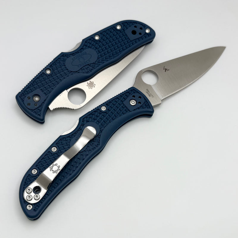 Spyderco Endela Cobalt Blue FRN & SPY27 C243PCBL