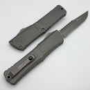 Microtech Knives Combat Troodon Gen III Apocalyptic Partial Serrated Interceptor w/ Natural Clear Handle Signature Series 1217-11APNCS