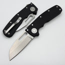 Demko Shark Cub Black G-10 Handles & Shark Foot 20CV