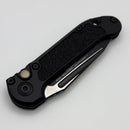 Microtech Knives LUDT Gen III Black P/S Tanto w/ Black Handle 1136-2T