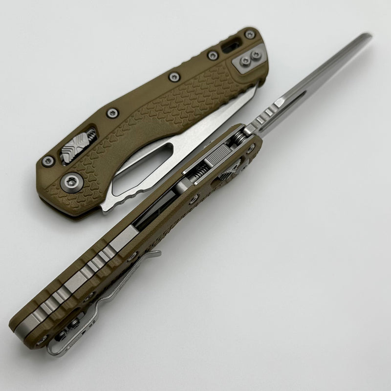 Microtech Knives MSI RAM LOK Dark Earth Polymer Injection Molded & M390MK 210T-10PMDE