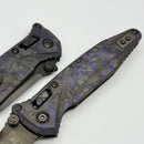 Marfione Select Microtech Socom Delta Ram-Lok Purple Haze Carbon Fiber Handles & DLC M390MK NCB Exclusive 159RL-1DLCTMS1