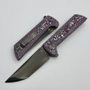 North Mountain Blade Chop2 w/ Fuscia Ceramic Carbon Fiber Handles & DLC SLD-Magic