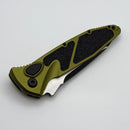 Microtech Socom Elite Auto w/ OD Green Handles & Black Tanto Part Serrated 161A-2OD