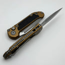 Microtech Knives LUDT Gen III Apocalyptic Partial Serrated Drop Point w/ Tan Handle 1135-11APTA