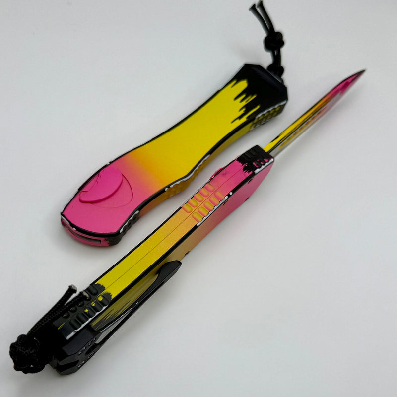 Heretic Hydra V4 Cel Shade Pink Lemonade w/ Aluminum Handle & Recurve H408-CS-PL