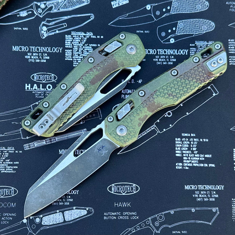 Microtech Knives MSI RAM LOK Outbreak Polymer & M390MK 210T-1PMOBS