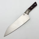 Microtech Chef's Knife Black Cherry G-10/Bead Blast Ti Handle w/ Stonewash M390MK 3000B-10BC