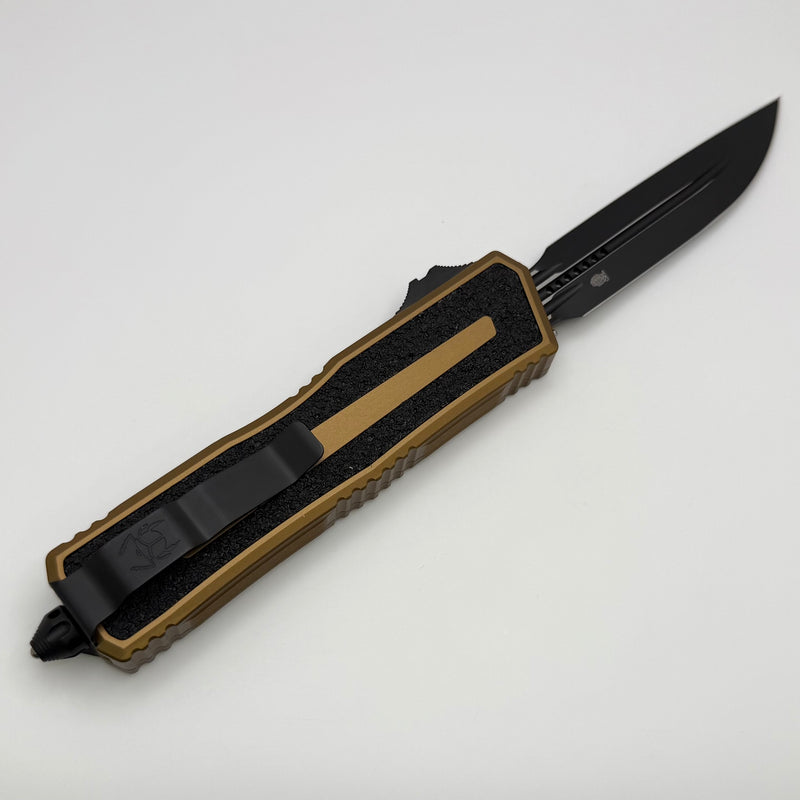 Grenade Blem Microtech Scarab 2 Gen 3 D/E-S Tactical w/ Tan Handle 1180-1TA