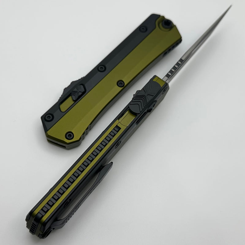 Microtech Glykon OD Green w/ Black Tanto M390MK 185-1OD