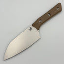 Microtech Santoku 6" Coyote Tan G-10 Handle w/ Stonewash M390MK 3200-10CE