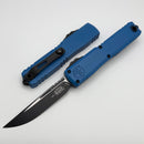 Microtech Ultratech ZBP Tactical S/E w/ Blue Cerakote Handle 1121-1BL