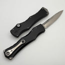 Marfione Custom Halo IV Black Handle w/ Cracked Ice Clip Point M390MK