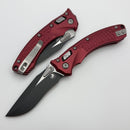 Microtech Amphibian Mini RAM LOK Merlot Frag Aluminum & Tactical Standard M390MK 137MRL-1FRMR
