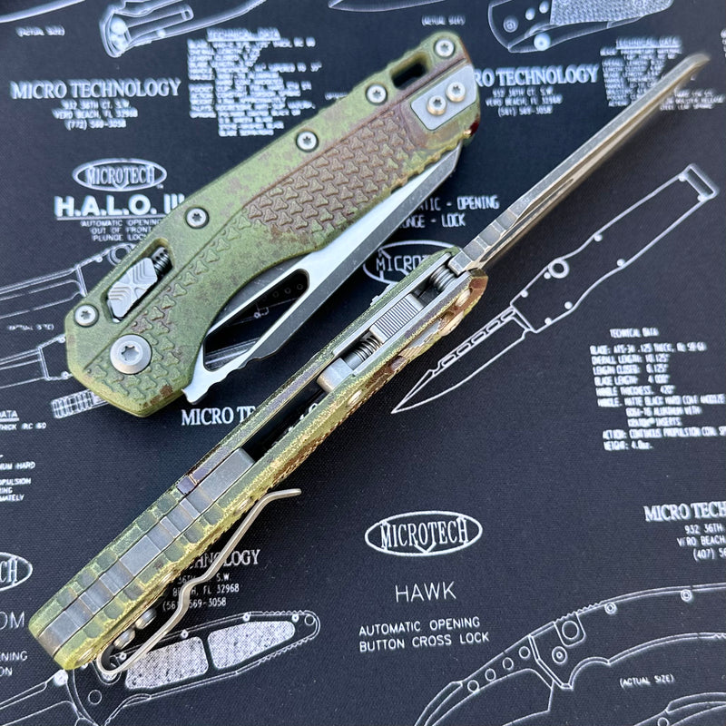 Microtech Knives MSI RAM LOK Outbreak Polymer & M390MK 210T-1PMOBS