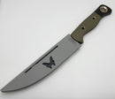 Benchmade Meatcrafter OD Green G-10 Handles w/ 6" DLC CPM-154 Fixed Blade 4050BK-01