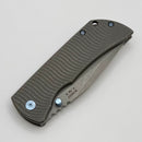 McNees Performance Machined Mac 2 3.5" Gen 2 F Stonewash Blue Swerve w/ Blue Satin Hardware & MagnaCut