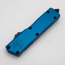 Microtech Scarab 2 Gen 3 Executive w/ Blue Handles & D/E Black M390MK 1175-1BL