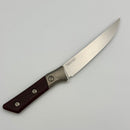 Microtech Boning Knife Black Cherry G-10/Titanium Bolster Handle w/ Stonewash M390MK 3100B-10BC