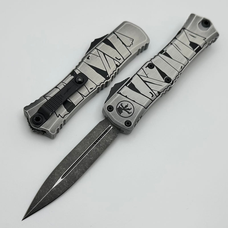 Microtech Knives Mini Hera Mummy Wrap Halloween D/E M390MK Signature Series 1702M-1HWMYS