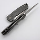 Defiant 7 Servo w/ Textured Titanium Handles & 3.5" Stonewash MagnaCut