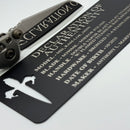 Marfione Custom MSI RAM LOK Mini Double Vapor Blast Titanium Handles w/ Flamed/Bronze Accents & Mirror M390MK