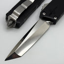 Marfione Custom Executive Scarab 2 Gen 3 Cracked Ice Chisel Tanto w/ Hefted Black Aluminum Handle