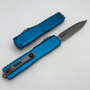 Microtech Ultratech Gen IV D/E Apocalyptic Standard w/ Blue Handle 11224-10APBL