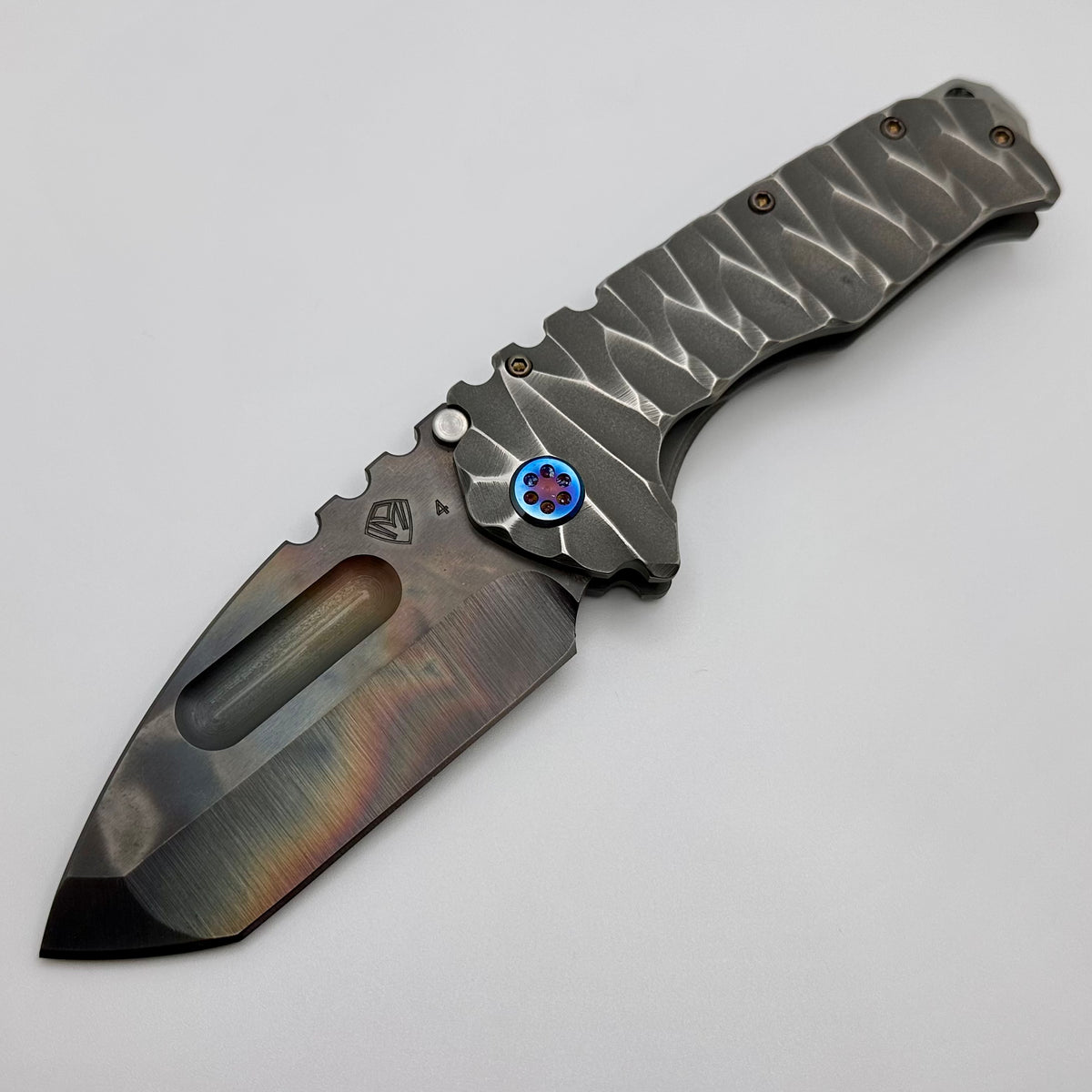 Medford Knife Praetorian TI S45 Vulcan Tanto & Bead Blast Twisted Pred