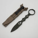 Benchmade Mini SOCP Olive Drab Cerakote 440C Fixed Blade 177GN