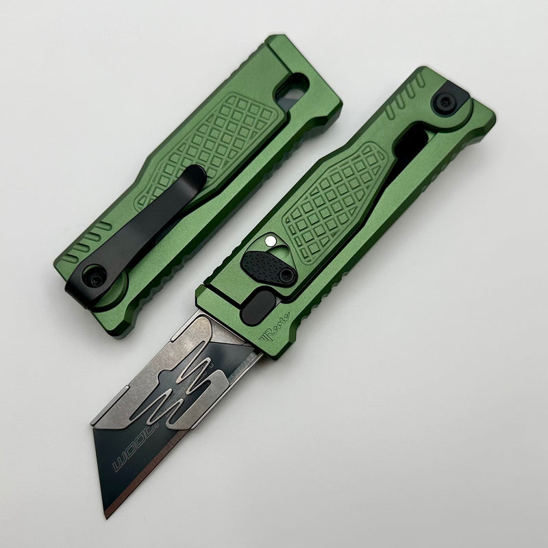 Exo Lock Pattern Reate EXO-U Utility Diamond Pattern Green Aluminum Handle