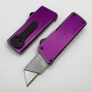 Chaves Auto C.H.U.B OTF w/ Crosshatch Distressed Purple Handles