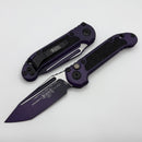 Microtech Knives LUDT Gen III Weathered Purple Tanto 1136-1WPU