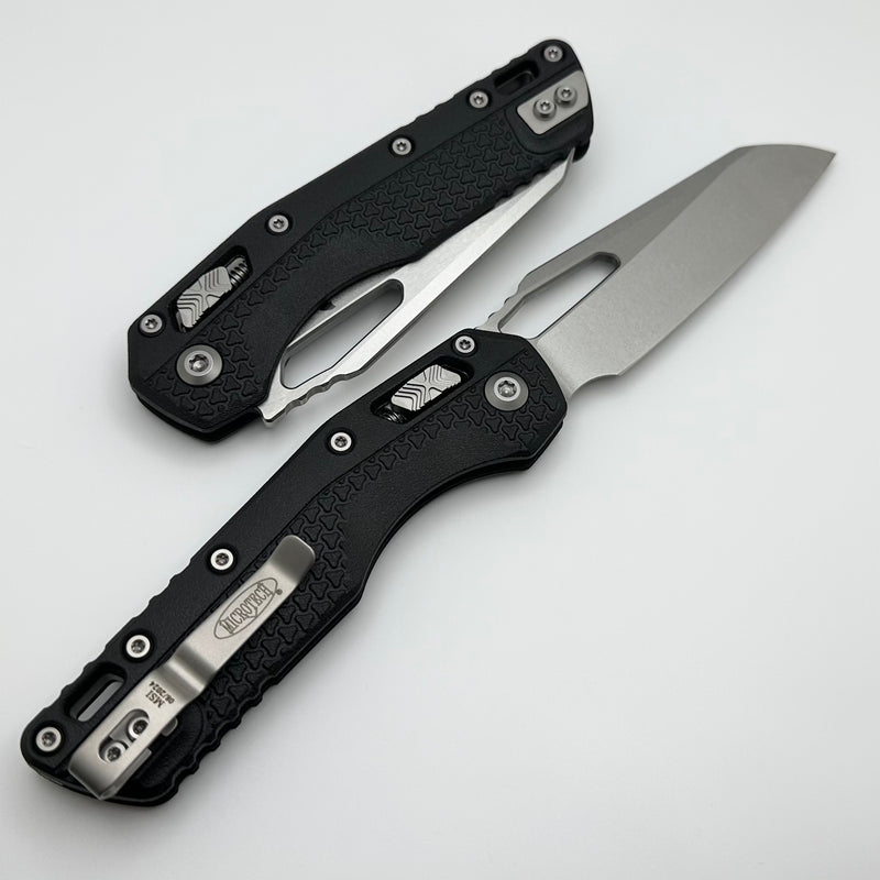 Microtech Knives MSI RAM LOK 30th Anniversary Black Polymer & M390MK Stonewash Standard 210T-10PMBK30